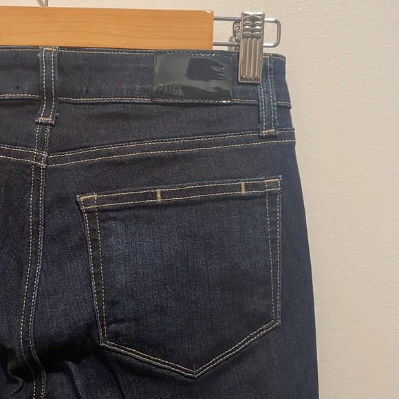 Paige Verdugo Ultra Skinny Dark Wash Jeans - Picture 5 of 6